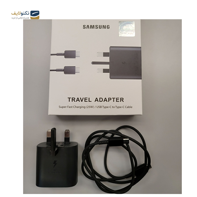 قیمت شارژر دیواری سامسونگ مدل EP-TA800 به همراه کابل تبدیل USB-C ...