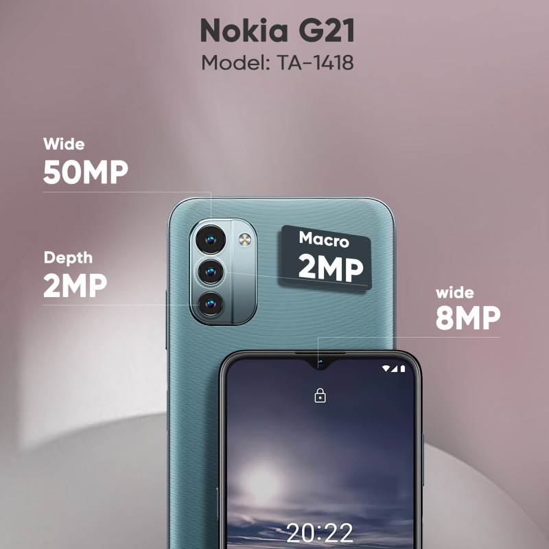 گوشی موبایل نوکیا مدل G21 TA-1418 دو سیم‌ کارت ظرفیت 128 گیگابایت ...