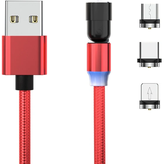 خرید و قیمت کابل تبدیل USB به MicroUSB USB-C لایتنینگ مدل 540 طول ...
