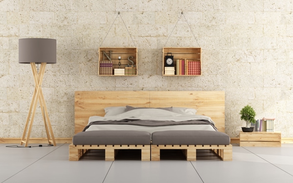 خرید جدیدترین مدل تخت خواب چوبی 2022 | قیمت انواع تخت خواب چوبی | آلتن