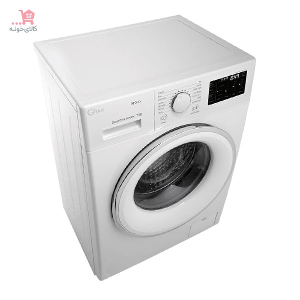ماشین لباسشویی جی پلاس مدل GWM-L7025W ظرفیت 7 کیلوگرم رنگ سفید ...