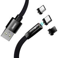 خرید و قیمت کابل تبدیل USB به USB-C/ microUSB/ لایتنینگ ریمکس مدل ...