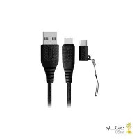 بهترین قیمت خرید کابل تبدیل USB به microUSB/USB-C بیاند مدل BA-305 ...