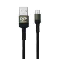 کابل شارژ فست اصلی FSP Micro USB مدل 3.1 آمپر | گوشی جانبی